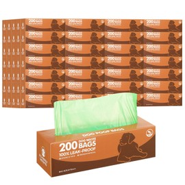 50 Rolls Dog Waste Bags 10000 Count Dog Trash Bags Leak Proof Pet Bags Doggie Poop Roll Waste Bags Dog Thick Plastic Bag for Home Park Outdoor Travel Pet Supplies (Dark Green)