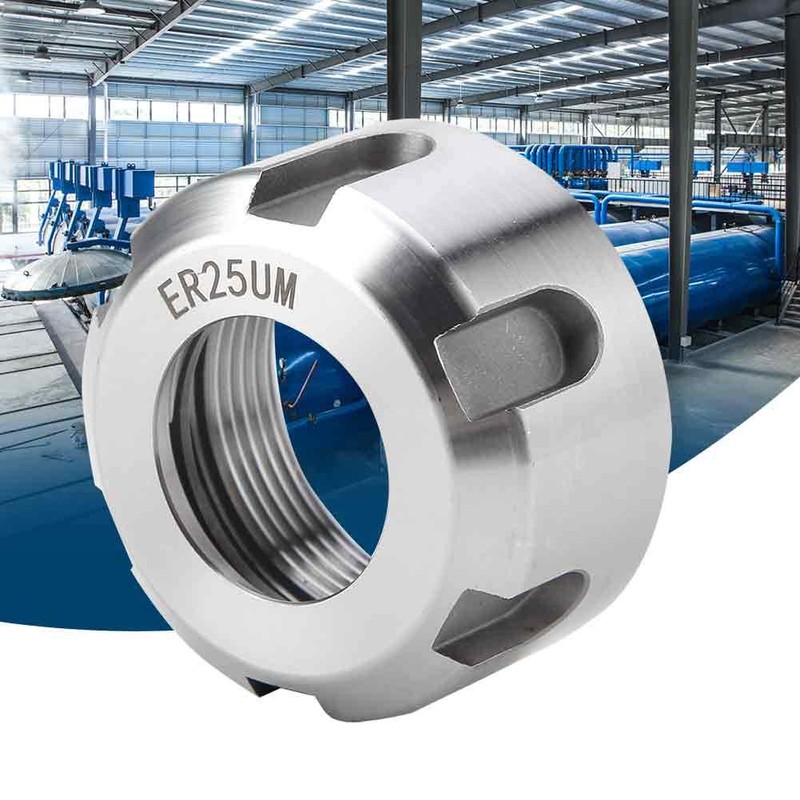 ER25 Clamping Nuts Collet Nut Chuck Holder Lathes Machine Tools