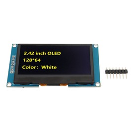Display Module 2.42in Organic Light Emitting Diode SPI Serial Port SSD1309 Drive IC for DIY MRA091B Yellow