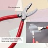 weideer 10pcs Heavy Duty Glass Running Pliers Breaker Grozer Pliers
