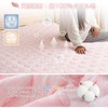 Zdeysun Bed Pad, Single, 100% Cotton, Towel Fabric, Spring &