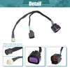 A ABSOPRO Car Camera Wiring Harness Replacement 68189124AC Black