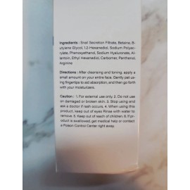 COSRX Snail Mucin 96% Power Repairing Essence Hydrating Serum 3.38 Fl.Oz 100 ML