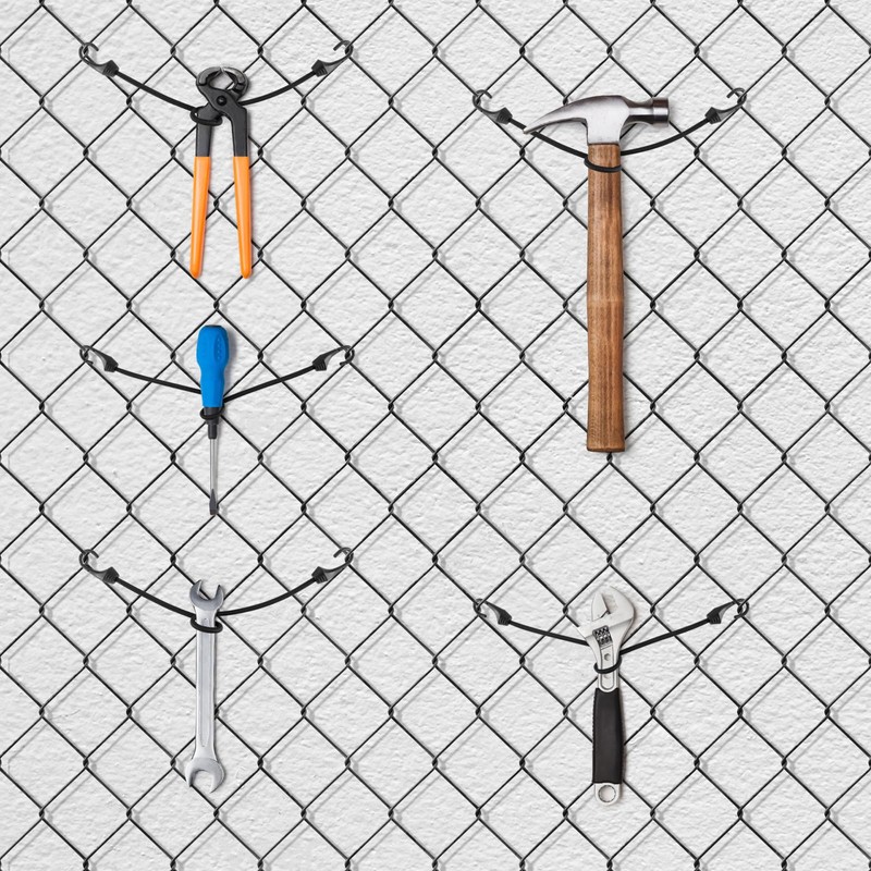 Akicderu Elastic Straps with Hooks, Heavy Duty Expander with Hooks,