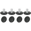 sourcing map M8 x 10 x 25mm Leveling Feet Adjustable