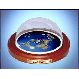 not applicaple Flat Earth Map Dome Display Model - Sun Moon Stars