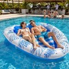 Heart-Shaped Inflatable Pool Lounger for Adults – Oversized PVC Floating