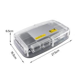 KAX Rooftop Emergency Strobe Lights LED Flashing Beacon Light for 12-24V Truck Trailer Construction Vehicles Snow Plow Postal Car