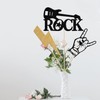 Musical Rock & Roll Centerpiece Sticks, Musical Theme Birthday Decorations,