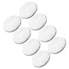CoCud Wool Polishing Pad, 5" Diameter, Wool Hook and Loop