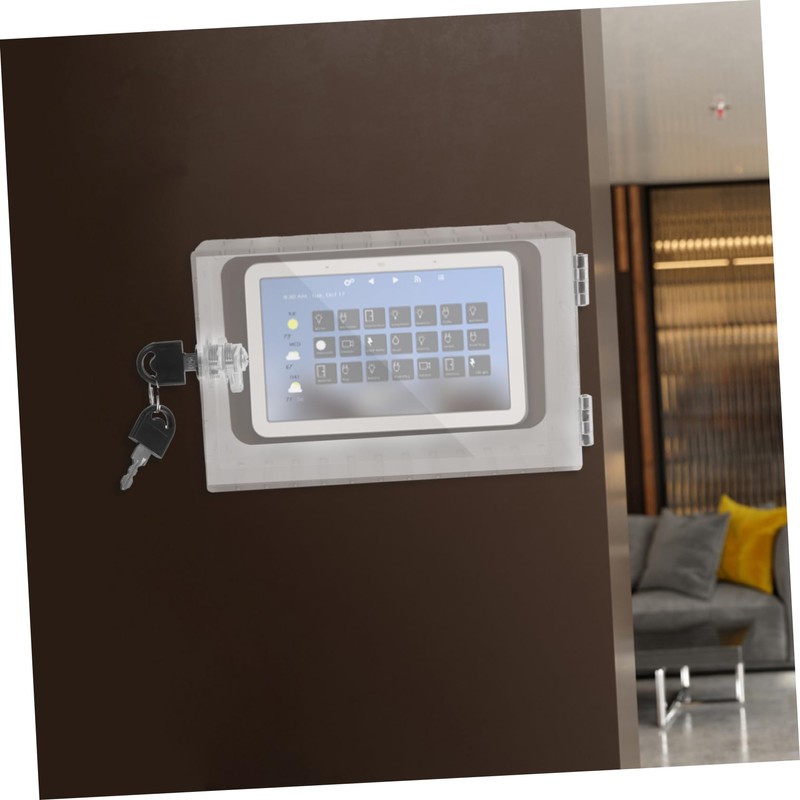 COHEALI Thermostat Lock Box with Keyed Security Durable Plastic Thermostat