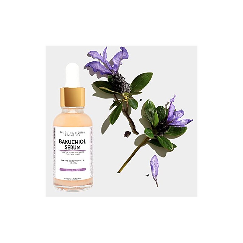 Bakuchiol Serum En Gel Fito-Retinol Elimina Manchas y Arrugas 35ml