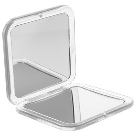 Hemoton Espejo De Bolsillo Vintage Compacto Plegable Aumento Espejo Mini Cuadrado Portátil para Maquillaje para Carteras Damas De Honor