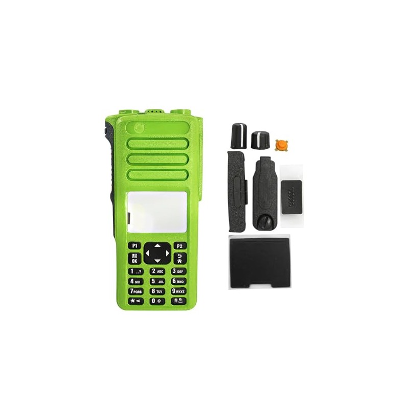 Green Front Housing Replacement Kit for XPR7550e/DGP8550E/XPR7580E Two-Way Radios |