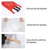 RKZCT Emergency Fire Blanket for Home and Kitchen - 1