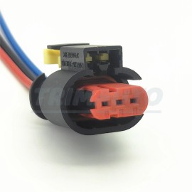 TRIMAUTO For 2012-2019 Fiat 500 Ignition Coil Connector Pigtail Plug - 68070492AD