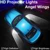BukNikis Car Body Projector Lights, Ice Blue HD Angel Wings