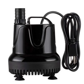 hygger Bomba de Acuario de Cambio Rápido de Agua de 1060 GPH Bomba de Fuente Sumergible Bomba de Agua para Tanque de Peces Estanque Bomba de Drenaje y Transferencia con 2 Adaptadores