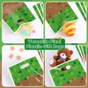 MinFyberd 50Pcs Pixel Birthday Party Favors Bag Video Game Plastic