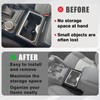 Muslogy Center Console Organizer Hanging Storage Box Compatible with 2024