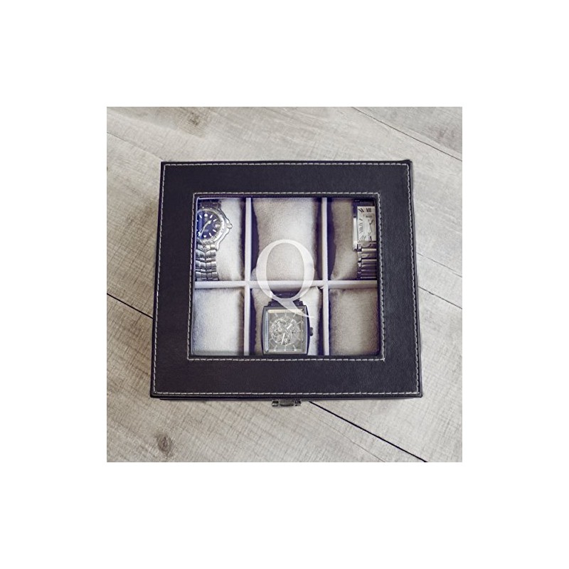 Cathy 's Concepts Personalizado para Hombre Caja de Reloj de