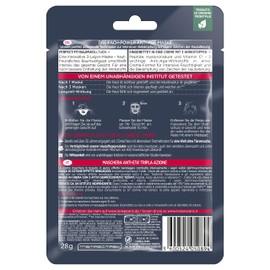 L'Oréal Paris Anti-Ageing Cloth Masks with Triple Power for Women: for Firm, Radiant and Even Skin with Pro-Retinol, Vitamin C and Hyaluronic Acid, RevitaLift Laser X3, Cloth Mask Set of 5