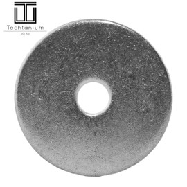 Techtanium® Body Washers 8.4 x 20 mm Made of A2 Stainless Steel (Pack of 20) | Mudguard Washers | Large Washers | DIN 9022