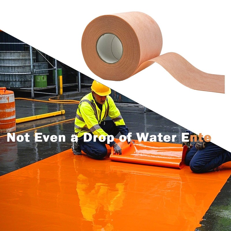 Hxszk Waterproof Membrane for Shower & Bathroom Flooring - 6"X100Ft
