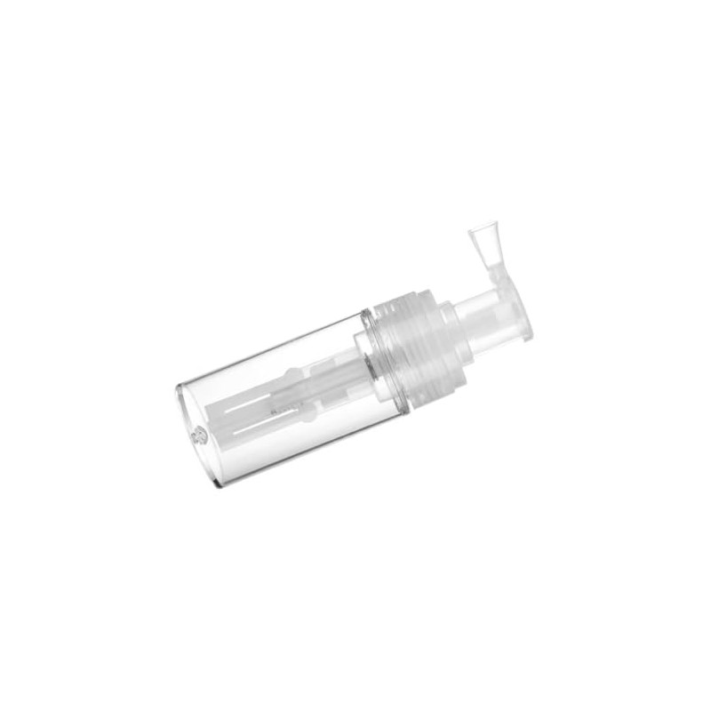 NUOBESTY Botella Aplicadora de Polvo Seco 110ml, Envase Plástico Transparente