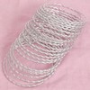 Touchstone NEW Indian Bollywood Handcrafted Attractive Zigzag Pattern Vibrant Silver