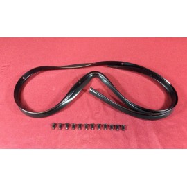 TOP QUALITY 1973-1979 FORD TRUCK F-SERIES HOOD TO COWL SEAL WITH INSTALLATION HARDWARE