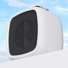 Mini Electric Heater Fan with Handle Desktop Winter Warmer for