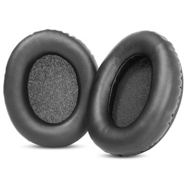 TaiZiChangQin MDR-ZX770BN Ear Pads Replacement Compatible with Sony MDR-ZX770BN ZX780DC MDR-ZX770BT WH-CH700N WH-CH710N Headphone Cushions Foam Protein Leather Black