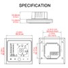 Smart Thermostat Intellight Temperature Controller 5A water Floor Heating for