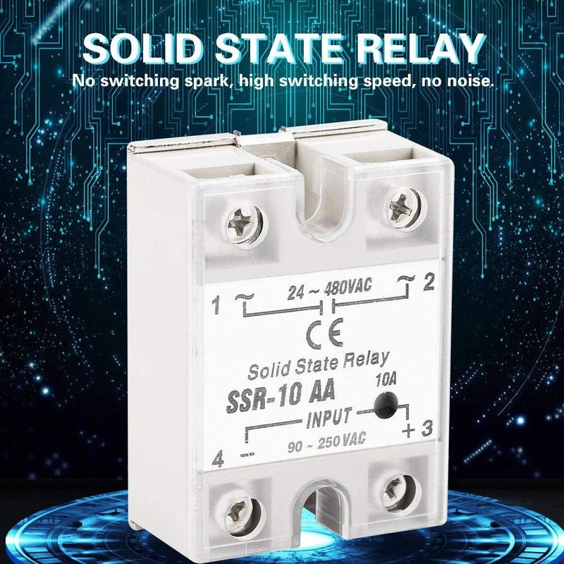 Solid State Relay SSR-10 AA 10A Solid State Relay Module