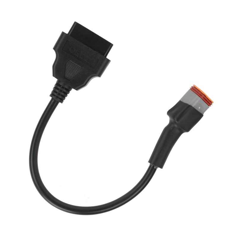 6Pin OBD2 Diagnostic Cable Adapter Professional Fault Detection for Motorcycle
