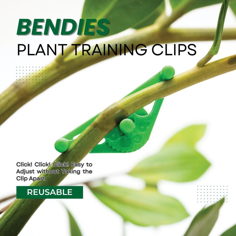 Bendies LST Plant Training Clips 50 Pack Green - v2.0