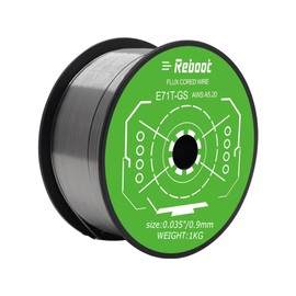 0.9MM 1KG Flux-Cored E71T-GS Welding Wire for MIG Welders, Gasless Self-Shielded Welding Wire for Carbon Steel and Mild Steel