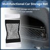 INFINAUTO Cargo Net 11.81"x9.84" Car Backseat Storage Net Car Storage