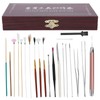 20pcs Stainless Steel Earwax Remover Kit,Ear Wax Removal Spoon Curette