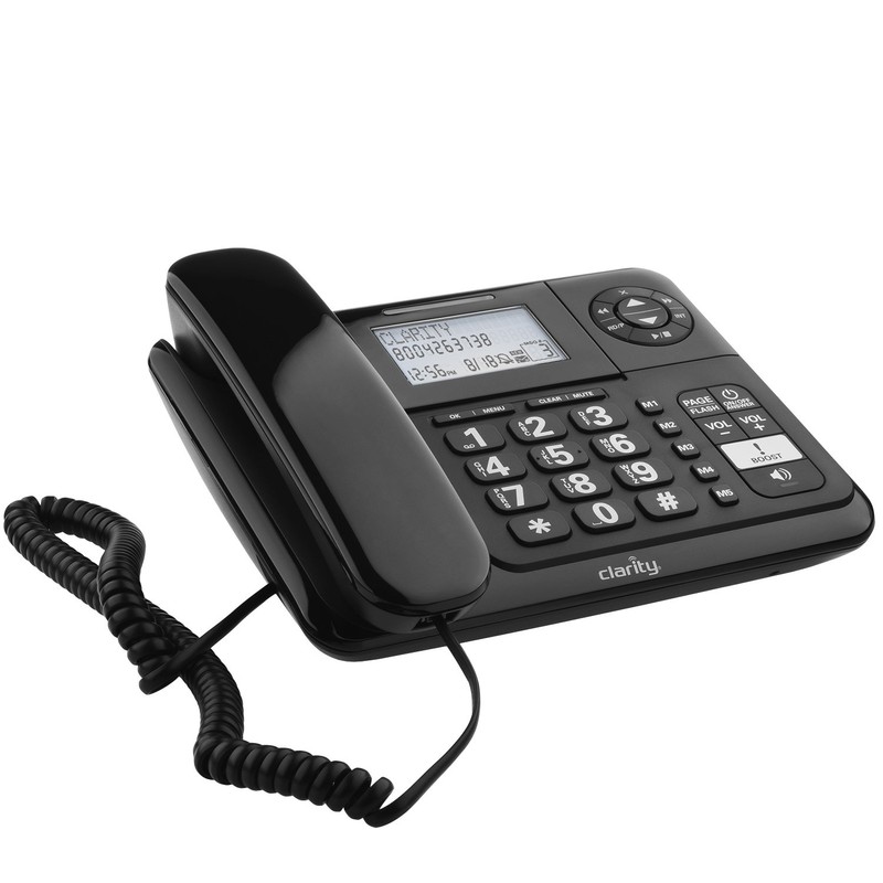 Clarity E814CC Amplified Corded Hearing impaired Phones for Elderly (E814CC