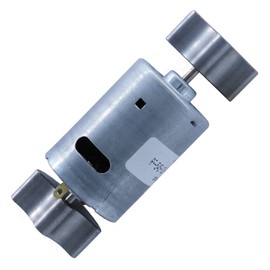 BestTong DC 12-24V 4000RPM Brushed Vibration Motor DOUBLE-HEAD High Torque Electric Vibrating Motors with 2 Iron Rotating Mass