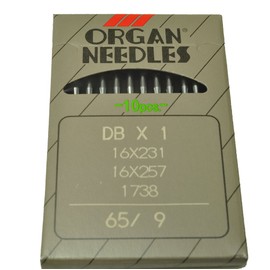 ORGAN Sewing Machine Needles Size 65/9