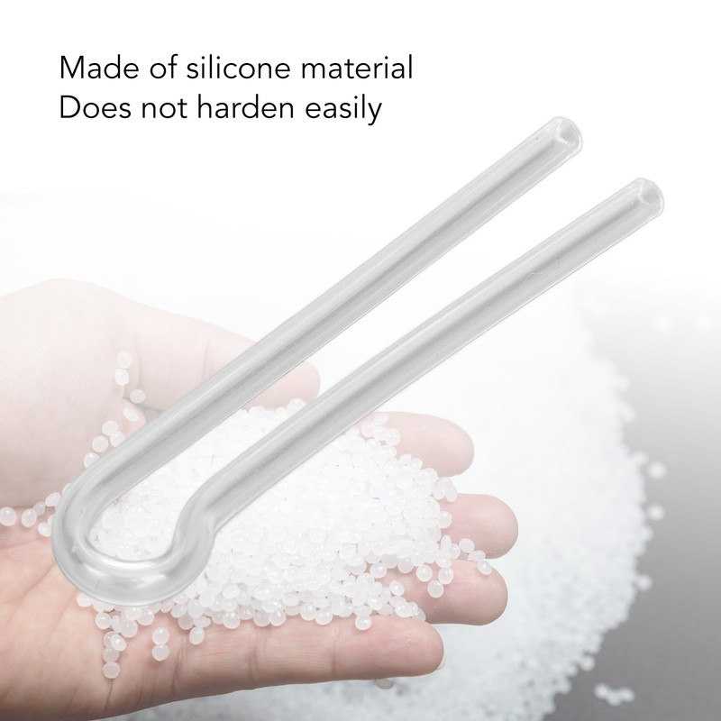 10PCS Sound Aid Tubes Replacement Easy Installation Accessory Silicone Preformed