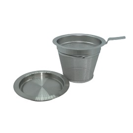 Stainless Steel Tea Filter, Permanent Tea Filter for Cups, Tea Filter Jugs, Tea Strainers for Thermos Flasks (XL)