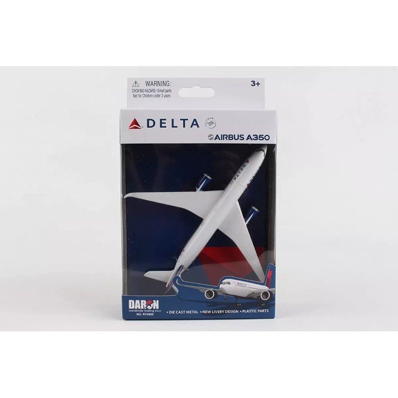 Daron Avion De Juguete Metalico Delta Airbus A350 Daron Coleccion