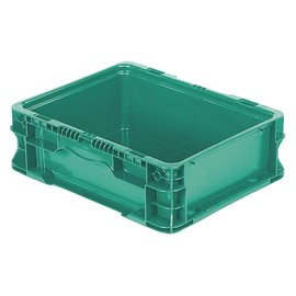 Orbis Straight Wall Container, Green, 5 inH x 12 inL x 15 inW, 1EA HAWA NXO1215-5 - 1 Each