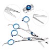 FD Tijeras Para Cabello Kit Profecional Para Estilista, Barbero