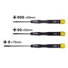 VESSEL Precision Screwdriver ESD (Anti-Static) Phillips 3 Piece Set