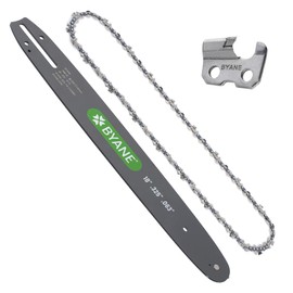 Byane 18-Inch Carbide Chainsaw Bar and Chain Combo for Stihl, .325" Pitch, .063" Gauge, 74 Drive Links, Fits Stihl MS 271, MS 290, 028, MS 270